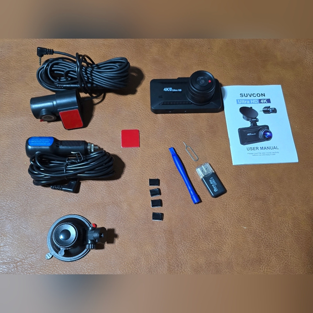 SUVCON 4K Ultra HD Dash Cam with WiFi - Picture 2 of 10